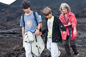 sur le volcan