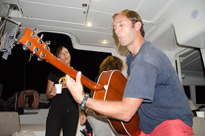 arnaud à la guitare
