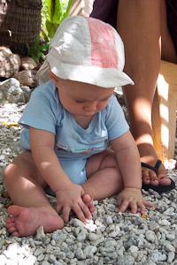 mael dans le corail